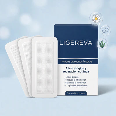 PAGUE 1 LLEVE 2 Parches de microcapsulas Botanicas Ligereva